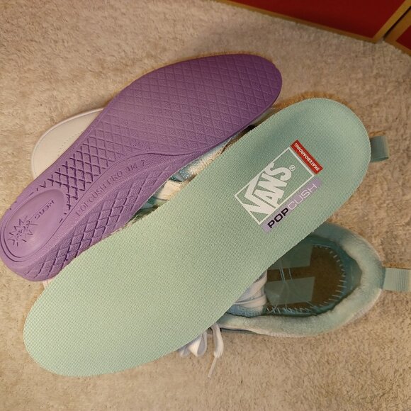 Vans Men's 7/Women's 8.5 Kyle Walker Sport Vtg White/Mint VN0A5JIE9C9 - Picture 7 of 12